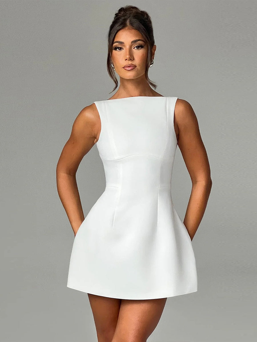 Chic A-Line Mini Dress