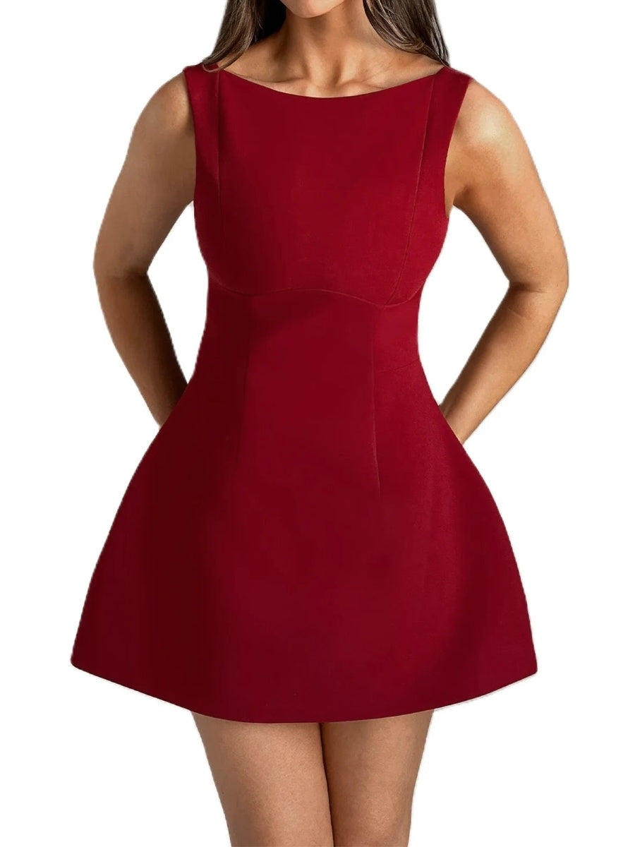 Chic A-Line Mini Dress