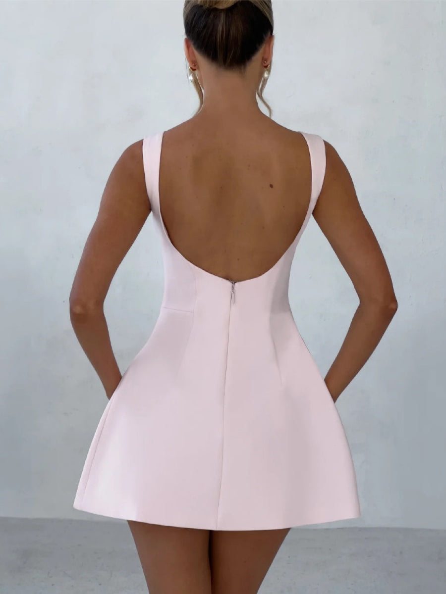 Chic A-Line Mini Dress