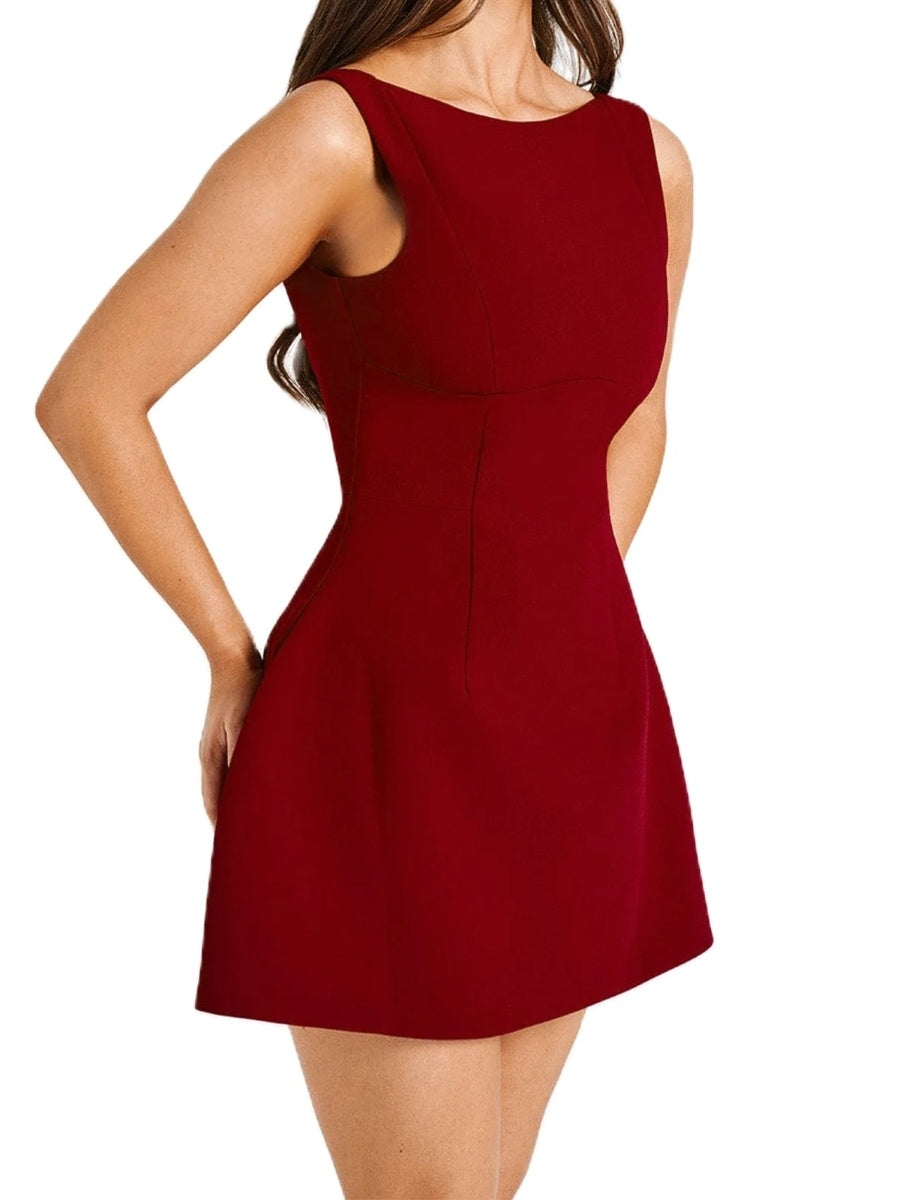 Chic A-Line Mini Dress