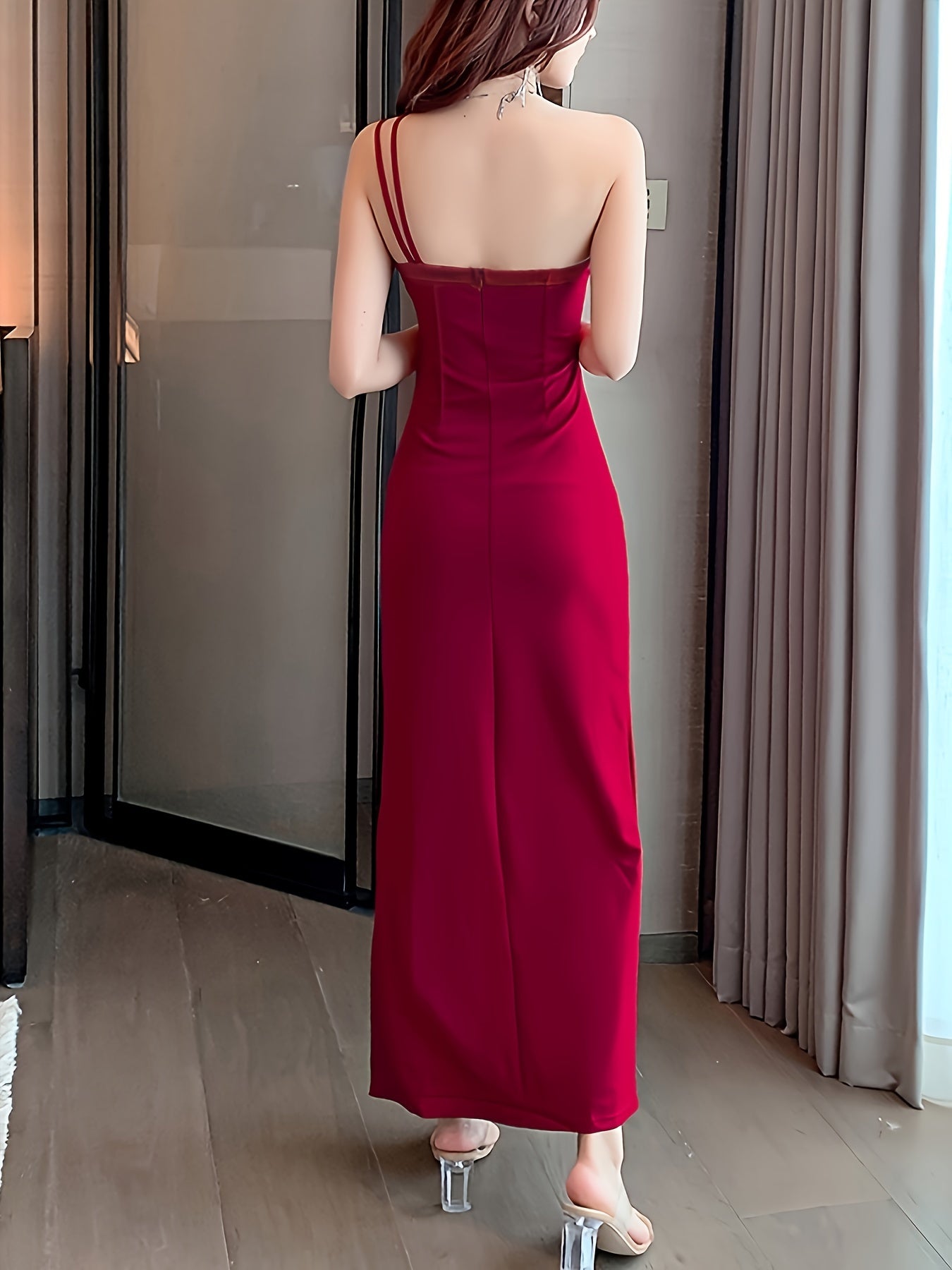 Elegant One-Shoulder Formal Dress
