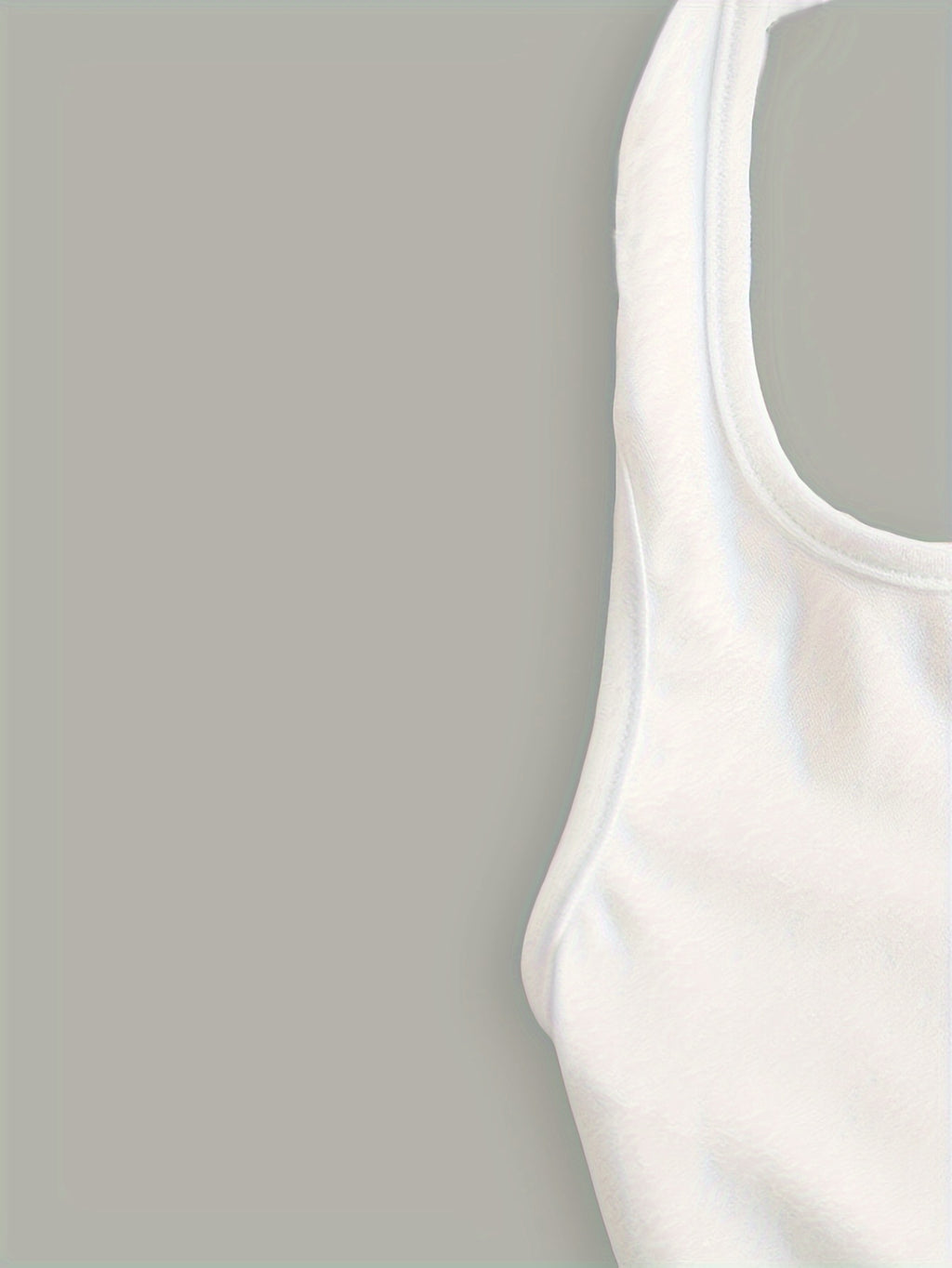 Bright Pink Halter Neck Tank Top