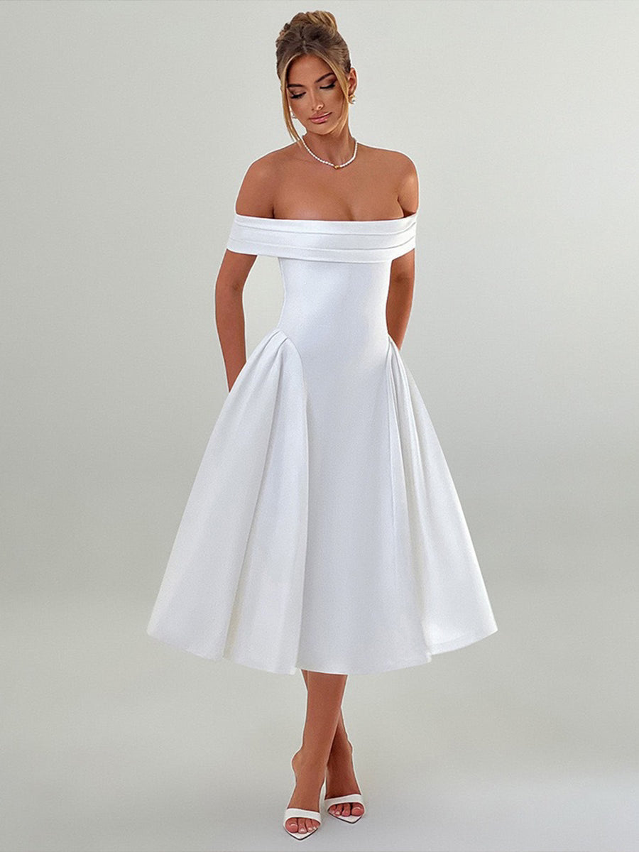 Elegant A-Line Cocktail Dress