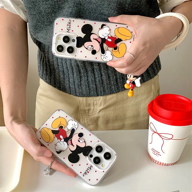 Mickey Polka Dot Y2K Phone Case