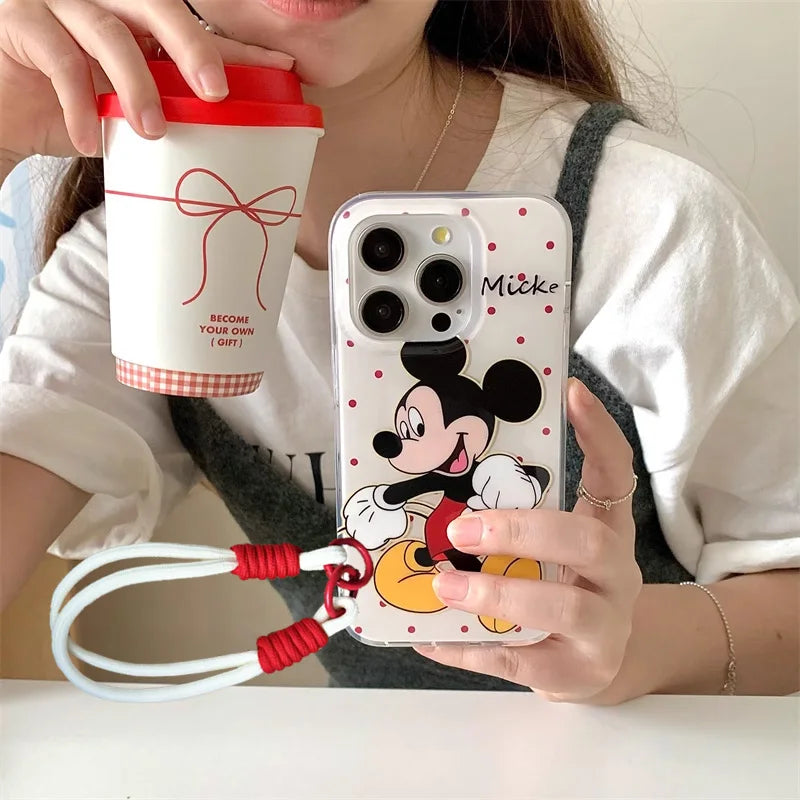 Mickey Polka Dot Y2K Phone Case