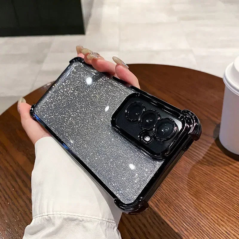 Glitter Silicone Phone Case for Samsung Galaxy A Series