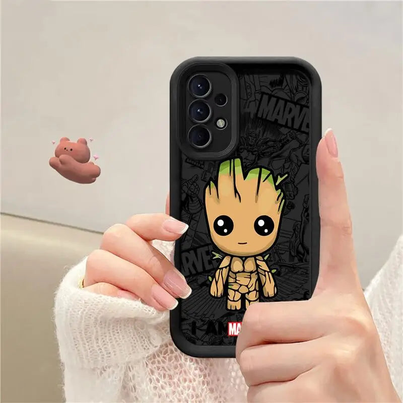 Marvel Deadpool & Groot Phone Case