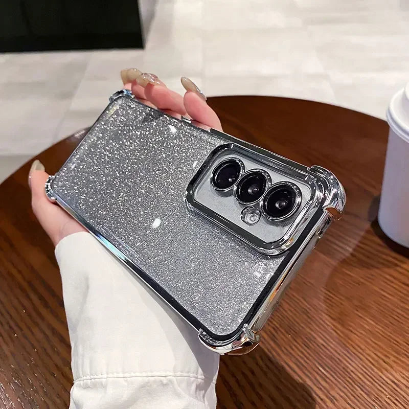 Glitter Silicone Phone Case for Samsung Galaxy A Series