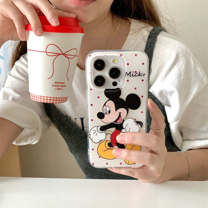Mickey Polka Dot Y2K Phone Case