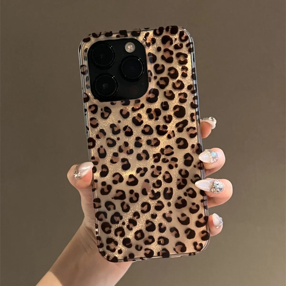 Stylish Leopard Print Phone Case