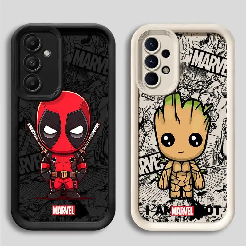 Marvel Deadpool & Groot Phone Case