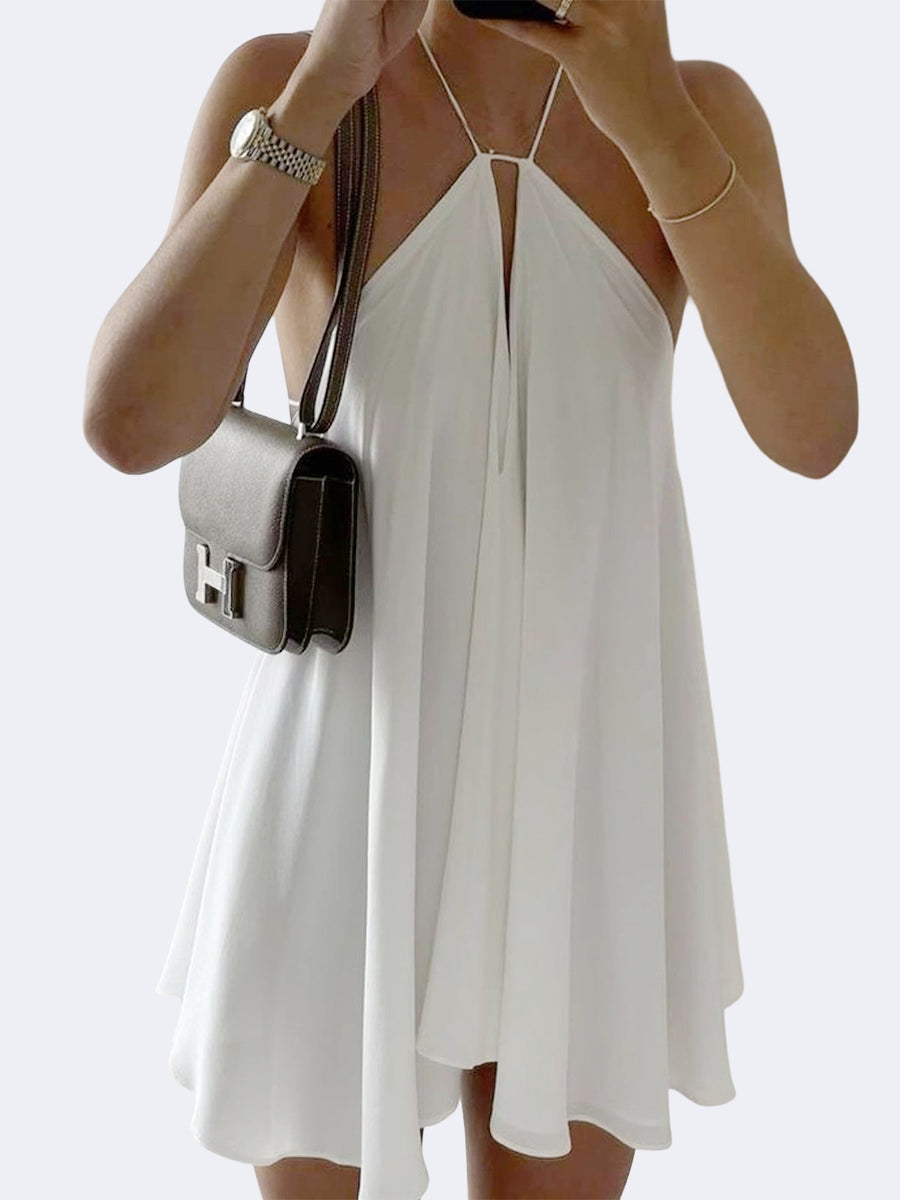 Sexy Backless Beach Party Dress