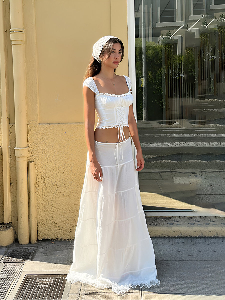 Women's Casual Cotton Pant Set