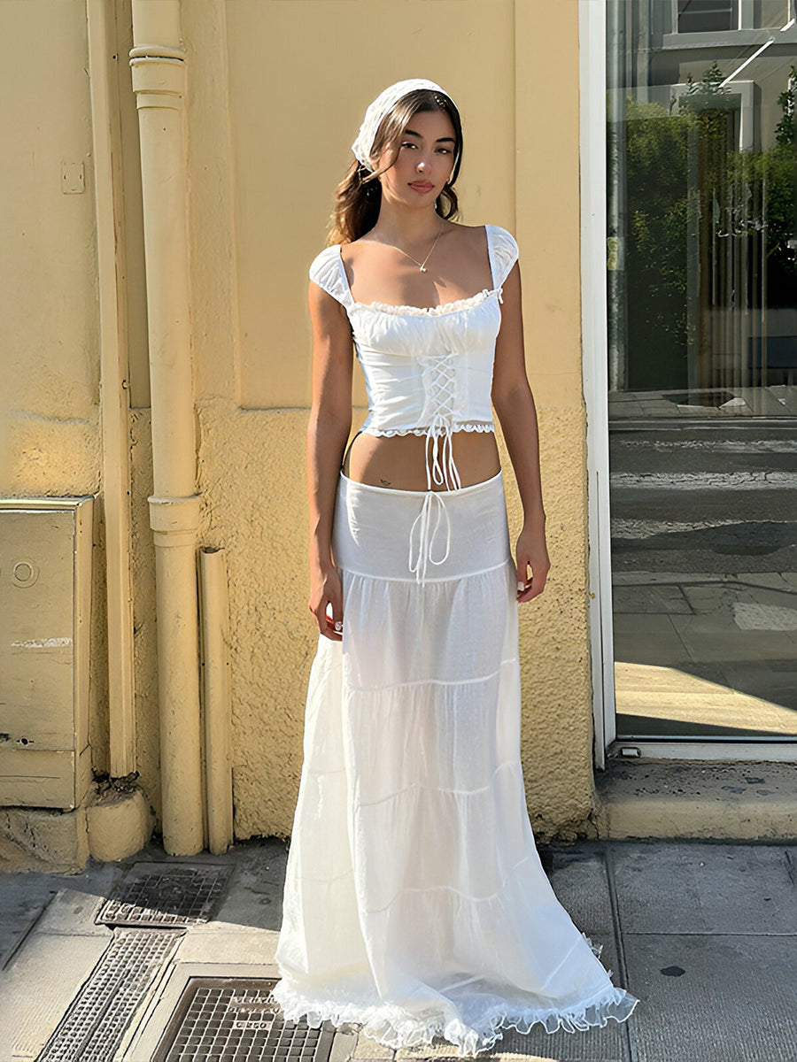 Women's Casual Cotton Pant Set