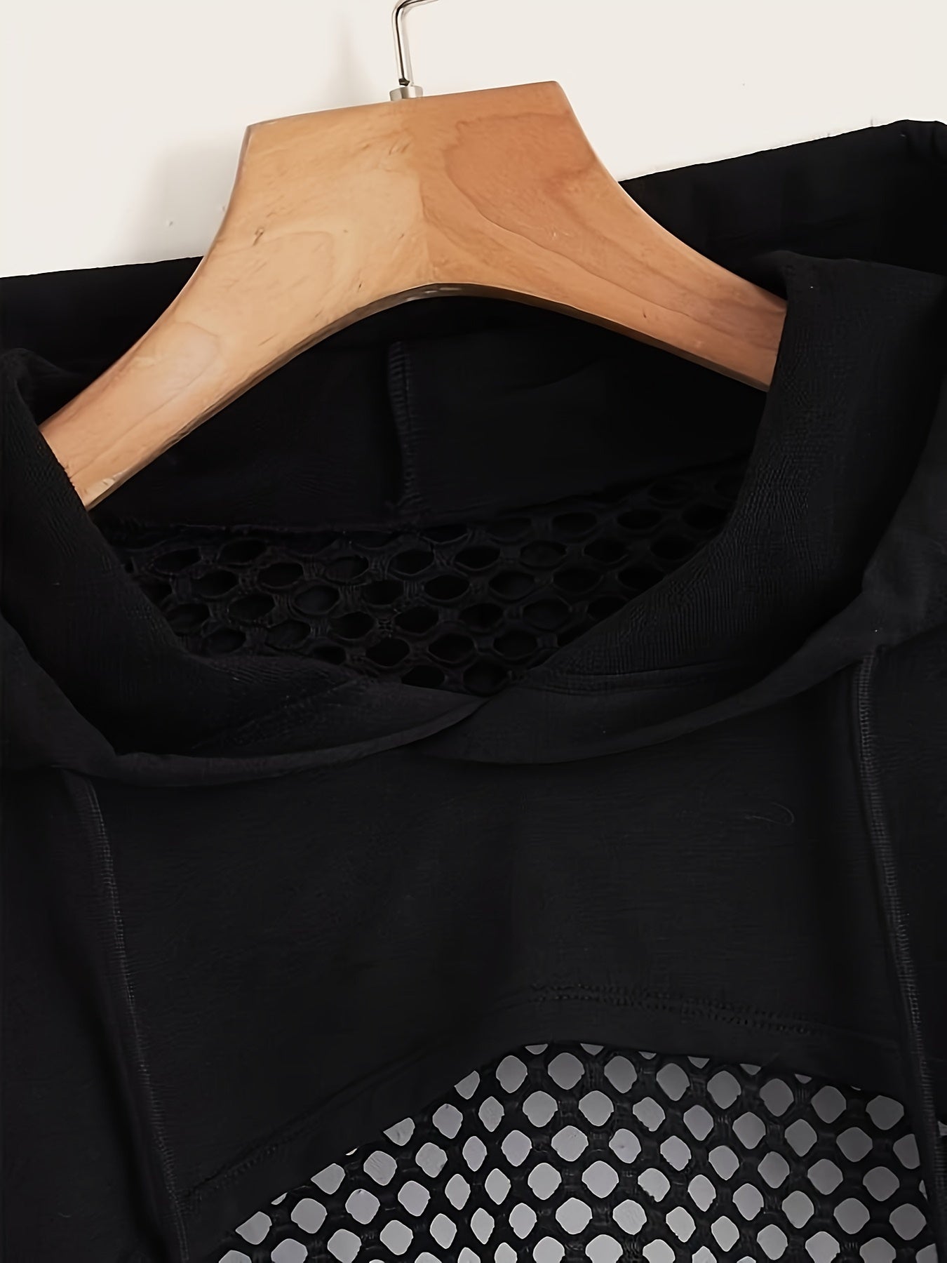 Edgy Cropped Mesh Top