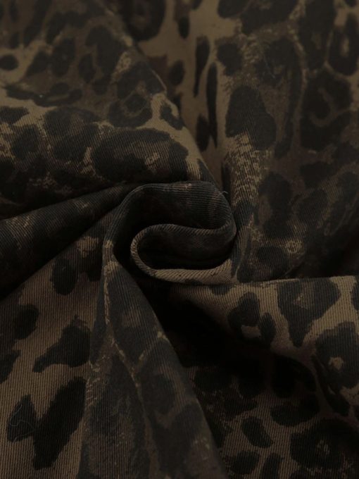 Oversized Leopard Print Shirt for Women 5