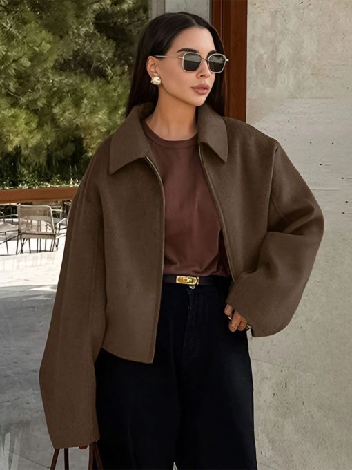 Urban Elegance Wool Coat